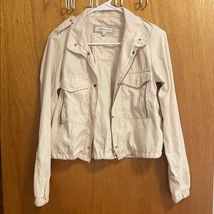 Bershka Cream Utility Jacket